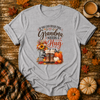 If You Can Read This Grandma Needs A Hug T-Shirt in Sport Grey