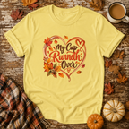 My Cup Runneth Over Fall T-Shirt in Cornsilk