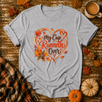 My Cup Runneth Over Fall T-Shirt in Sport Grey
