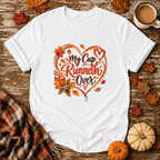 My Cup Runneth Over Fall T-Shirt in White