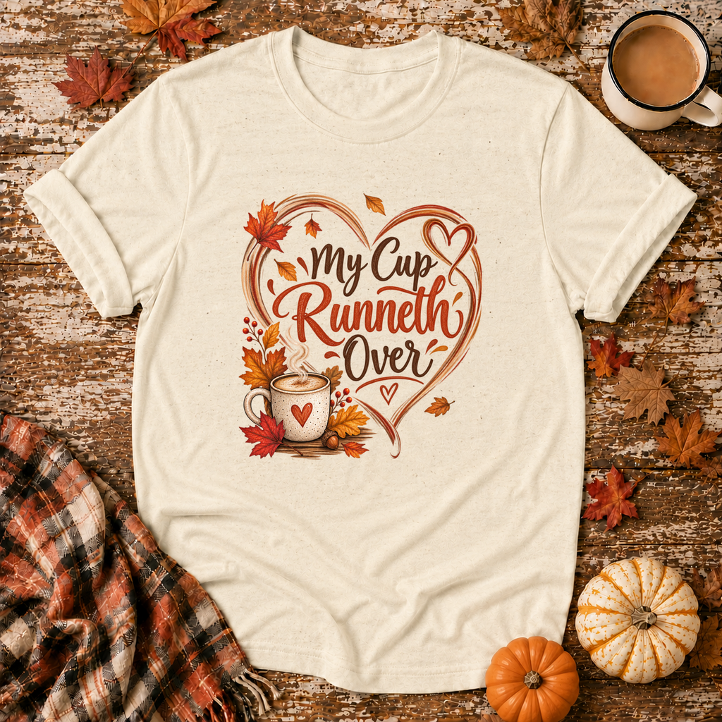 My Cup Runneth Over T-Shirt in Natural