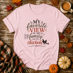 My Favorite View T-Shirt in Light Pink