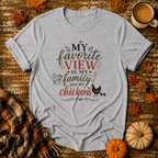 My Favorite View T-Shirt in Sport Grey