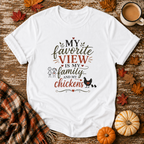My Favorite View T-Shirt in White