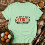Retired Years Ago T-Shirt in Mint Green