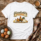 These Are My People Chicken Lover T-Shirt in White