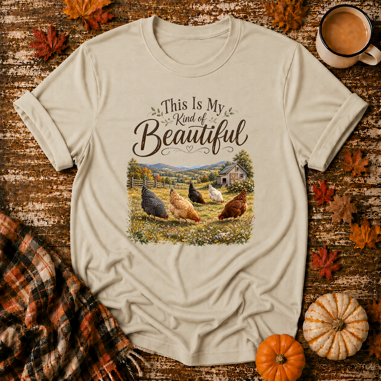 This Is My Kind of Beautiful T-Shirt in Sand