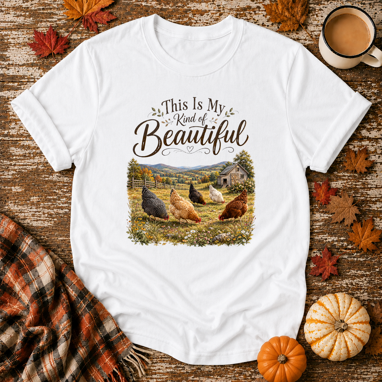 This Is My Kind of Beautiful T-Shirt in White