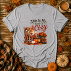 This Is My Kind of Cozy T-Shirt in Sport Grey