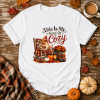 This Is My Kind of Cozy T-Shirt in White